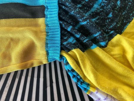 Sommer Kleid « M MISSONI » 2 Texturen